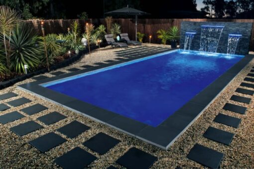 bluestone honed pool paving