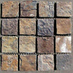 Rusty cobblestones
