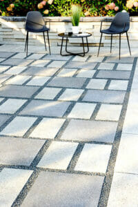 granite pavers tiles in patio - outdoor white tiles