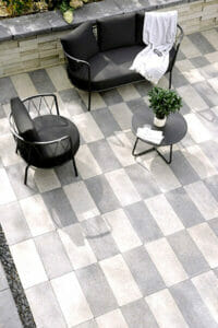 granite tiles and paving tiles - white pavers